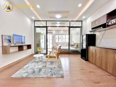 Căn hộ 1pn tách bếp siêu rộng full nội thất Ngay CMT8 - Ngã Tư 7 Hiền — ảnh 1