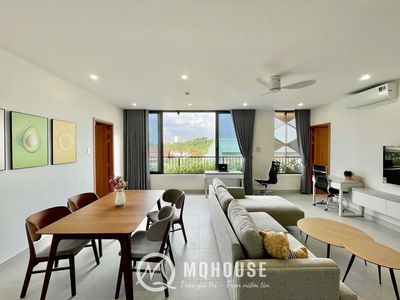 Penhouse 70m2 ngay hoàng hoa thám_1pn + 1 phòng khách_có sân vườn — ảnh 1