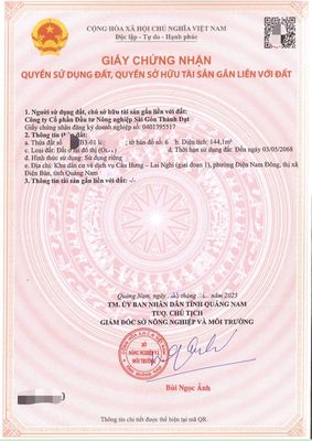 Chính Chủ Bán Đất Dự Án Chợ Lai Nghi Đường 7m5 DT 144m2 Giá 2.67 Tỷ