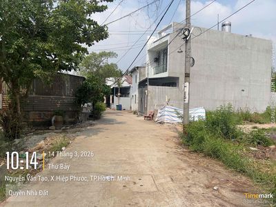 Đất thổ cư đường Nguyễn Văn Tạo, Long Thới — ảnh 1