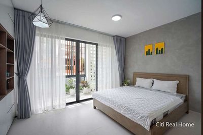 Thuê ngay studio Ban công 35m2 tại Nguyễn Văn Đậu gần chợ Bà Chiểu — ảnh 1