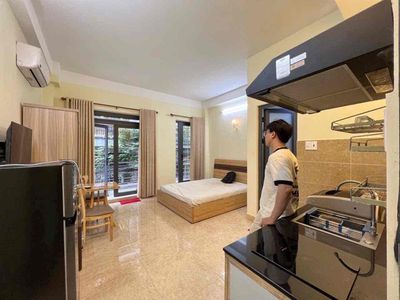 Cho Thuê Studio quận 10 - Thang bộ nhà xe - hẻm yên tĩnh - Rộng 35m2 — ảnh 1