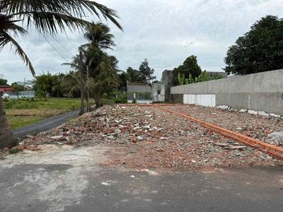 55m2( 5 x 11)thổ cư 50m2, sổ riêng , đường ô tô,giáp TP.HCM — ảnh 1