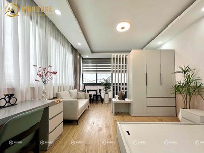 Studio view kính/ nội thất mới/ có giặt riêng/ thiết kế siêu có gu