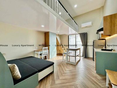 Căn hộ duplex bancol nhà mới xây 100% gần vaa, vhu - khu quân đội hht — ảnh 1