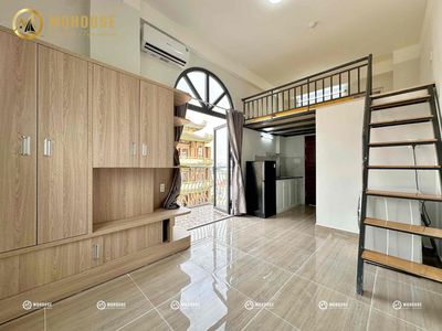 Duplex ban công ngay âu cơ - khuông việt - đại học văn hiến — ảnh 1