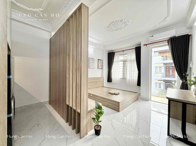Khai trương căn hộ mini / có ban công / full nt mới 100% - hoà bình — ảnh 1