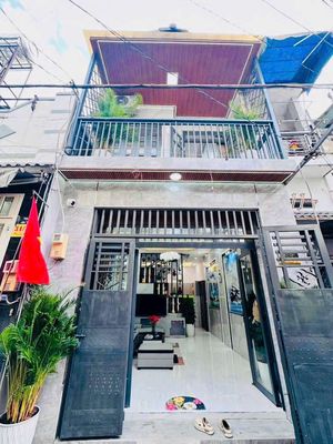 Bán nhà đẹp giá tốt 4x13m hẻm 4m xe hơi Tân thới hiệp 09 — ảnh 1