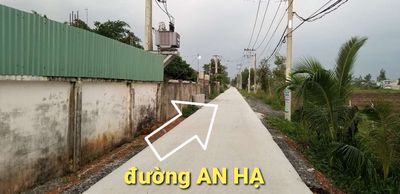 Bán 2000m2 đất An Hạ. 20×100 Đất đã san lấp có điện nước 3 pha đầy đủ.