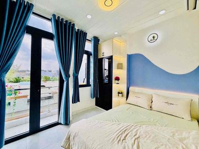 Ngay emart2, hẻm 4m, 3 tầng, full nội thất, 3pn, dtsd 100m2 - 4.86ty