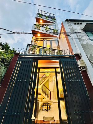 Nhà mới Kinh Dương Vương, 39m2, 4 tầng , 4PN 4WC, kế bên Aeon Bình Tân — ảnh 1