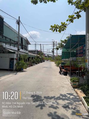 Đất thổ cư hẻm 154 Nguyễn Văn Tạo, Long Thới