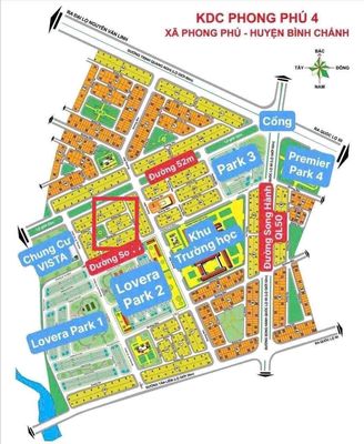 Đất nền sổ hồng KDC Khang Điền Bình Chánh giá tốt, 5,2 tỷ