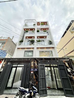 Cặp Siêu Phẩm 4 tầng Ô Thang Máy Mặt Tiền Nhánh Trung Mỹ Tây 13A — ảnh 1