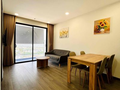 Cho thuê căn hộ 2PN FPT Plaza 3, tầng cao, đầy đủ nội thất. Ở — ảnh 1