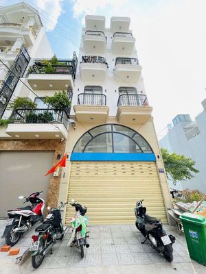 Căn Hộ Dịch vụ Thang máy 5x20m , 1hầm 4 lầu, 12 phòng Trần Thị Hè