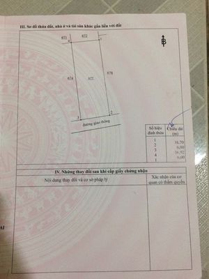 Đất thổ cư đường Hùng Vương, Long Thọ, Nhơn Trạch — ảnh 1
