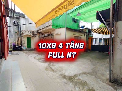 Nhà 10x6 4 tầng full nt trần quốc toản — ảnh 1