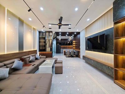 Nhà 3 tầng mới TRẦN KIM XUYẾN - Hoà Xuân full nội thất, 4 phòng ngủ