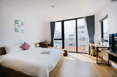 Cho thuê CHDV Studio mới tinh Ngõ 690 Lạc Long Quân, gần Lotte Tây Hồ — ảnh 1
