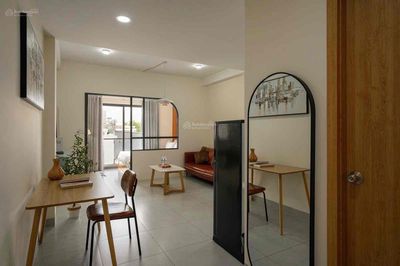 Chuẩn chung cư mini thiết kế 1 phòng 1 phòng khách cực kì hiện đại — ảnh 1