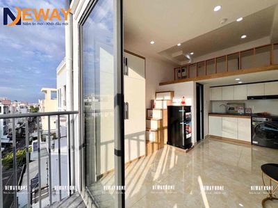 Căn hộ duplex mới bancol thoáng mát - ngay ngã tư 4 xã - hoà bình — ảnh 1
