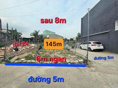 Chỉ 2 tỷ 350– sở hữu ngay lô đất 2 mặt tiền 145m2 ngang 6m gần chợ — ảnh 1