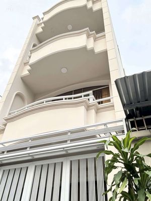 Bán nhà 4 tầng sát mặt tiền hẻm 8m thông sát chợ lê văn quới — ảnh 1