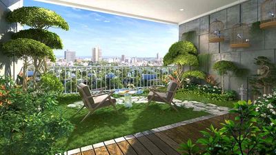 Bán căn hộ sân vườn 54m2 +30m2 sân vườn