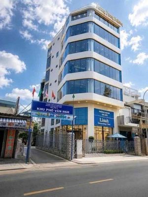 Cho thuê tòa nhà góc 2 mặt tiền trần quốc toản, quận 3