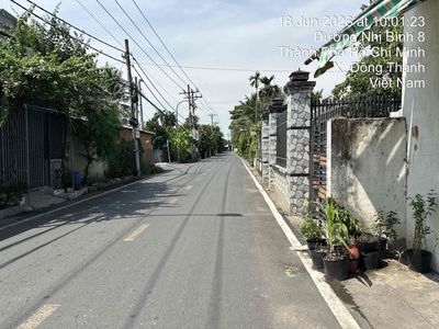 Bán 135m2 mặt tien nhựa Nhị Bình 08 — ảnh 1