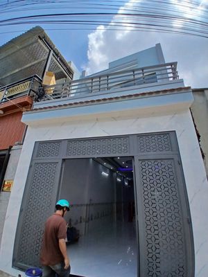 Ngộp.Hạ 500tr cho Nhà Hoàn công, gần chợ Dĩ An1. — ảnh 1