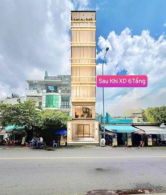 Giảm Giá 600tr Bán Gấp Nhà Mặt Tiền Nơ Trang Long ,GPXD 6Tầng — ảnh 1