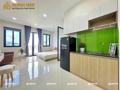 Căn hộ studio ban công – cửa sổ mới xây full nội thất, lý thánh tông — ảnh 1
