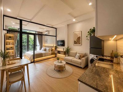 Căn Hộ 1PN Bancol Full Nội Thất, Máy Giặt Riêng Ngay Vườn Lài Tân Phú — ảnh 1