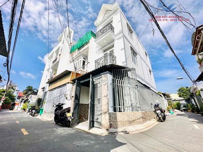 Bán nhà đẹp 4m x 14m 3 tầng góc 2 mặt tiền hẻm 5m đường Lâm Thị Hố — ảnh 1