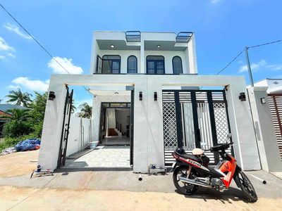Nhà Mới 1 Lầu Ngay Chợ Kế Mỹ Đường QL50 Vào 300m - Giá Tổng 790Triệu