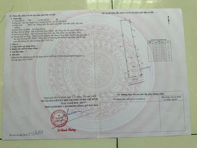 Chính chủ cần bán đất mặt tiền đường tỉnh lộ 8, Tp.HCM — ảnh 1