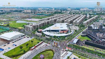 Cho thuê nhà thô 95m2, giá 25tr, nhà phố 1t4l soho the global city