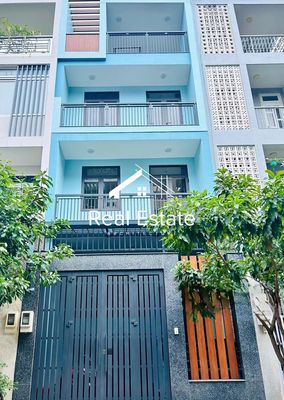 Cho Thuê Nhà Hoàng Hoa Thám P13 Q.Tân Bình, DT: 5x20m, 1 trệt 2 lầu st — ảnh 1