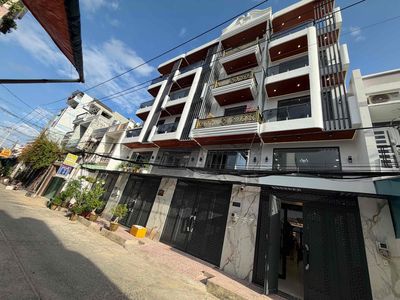 Bán nhà Gò Xoài, 64m2, 4x16m, 5 Tầng, 4PN, hẻm Ô TÔ 8m, full Nội thất — ảnh 1