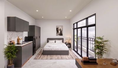Cho thuê căn hộ dịch vụ sát vincom dĩ an – mới 100% — ảnh 1