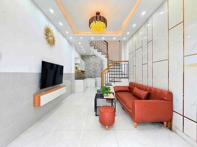 Chỉ 3.38 tỷ nhà riêng gần emart gò vấp, 3 tầng 60m2 sd