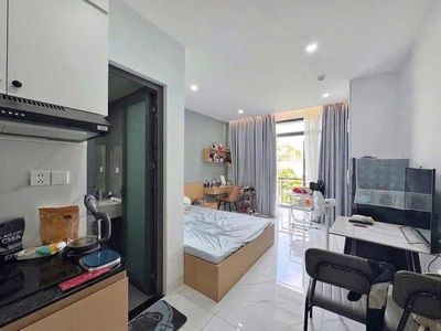Căn hộ ban công - đầy đủ nội thất ngay đh văn lang -phan văn trị — ảnh 1