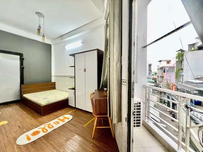 2 phòng ngủ giá rẻ - bancol - full nội thất - 5p vhu,hiu - hỗ trợ cọc — ảnh 1