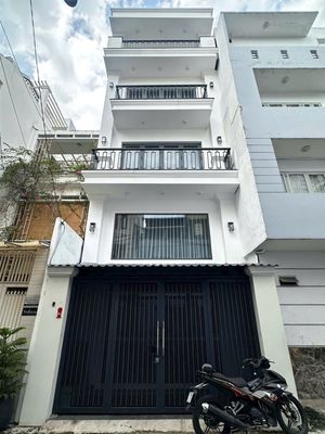 Cho thuê nhà hẻm 812 trường sa q3 - 5x12m, 4 tầng, 4 phòng, sân thượng