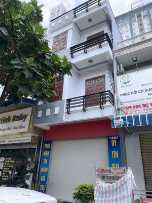 nhà 3 tấm mặt tiền gần đường lý thường kiệt