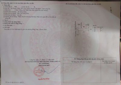 A guột gởi bán 1 nền thổ cư đường nhựa KCN Cầu Tràm — ảnh 1