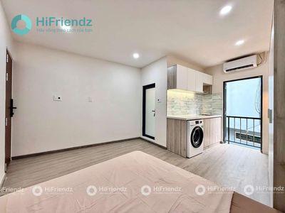Cho thuê hoàng sa-trường sa-căn hộ mới xây 100% full nt-ban công-30m2