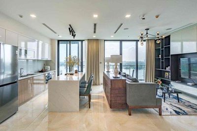 Cho thuê căn 3pn Vinhomes Golden River full nội thất cao cấp — ảnh 1
